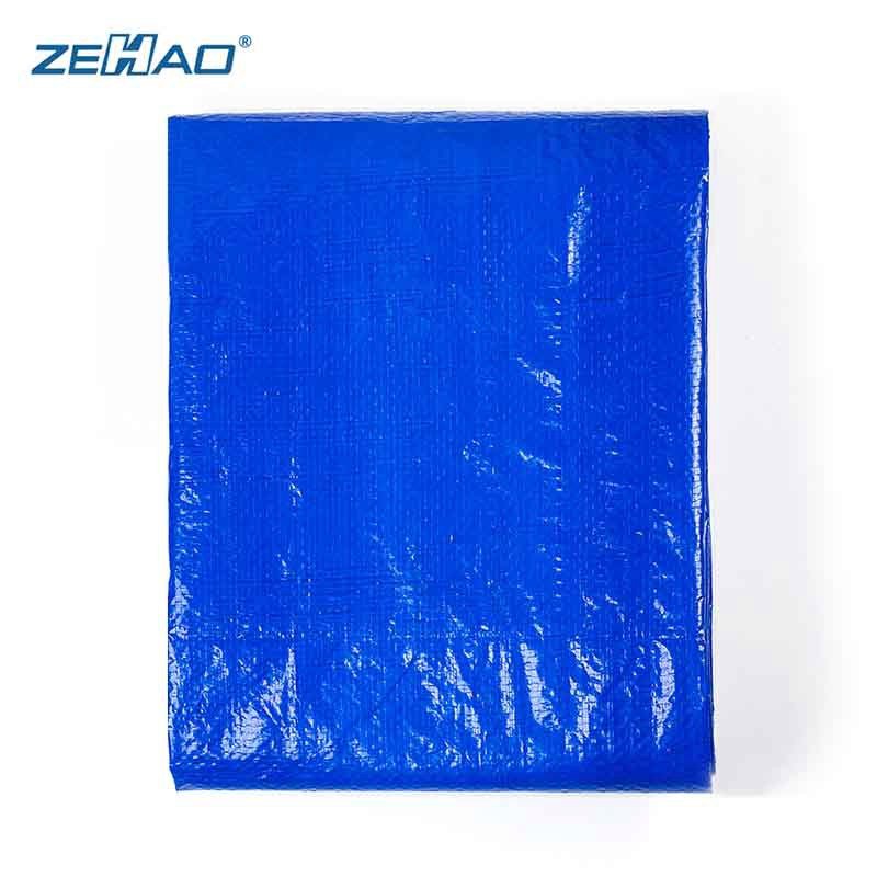 G Blue Blue Pe Tarpaulin With Black Strengthen Corner